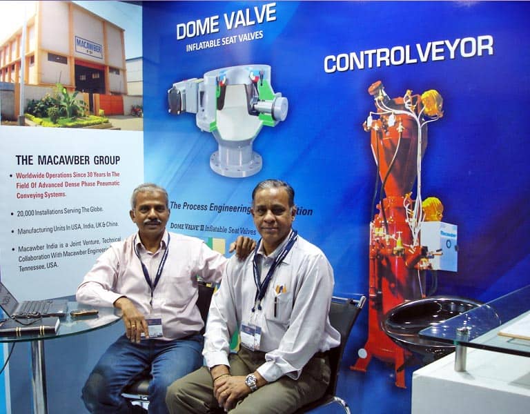 Macawber India Bulk Solids Handling Exhibition 2011 01